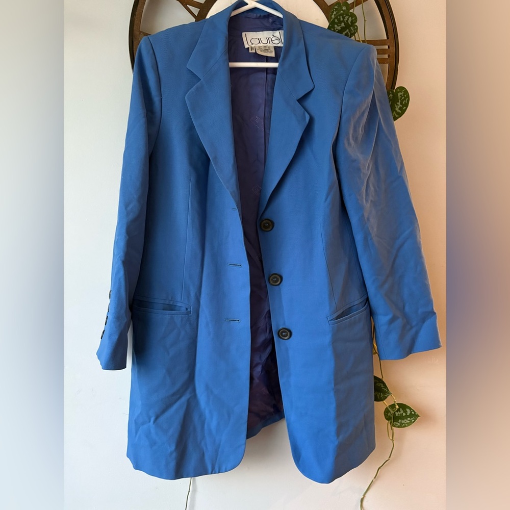 Laurel blazer - blue - 100% wool